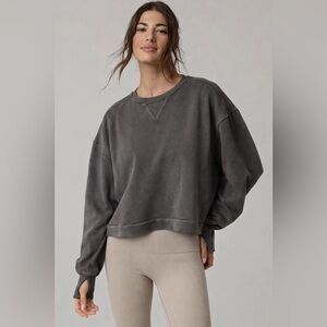 Aerie Charcoal Knit Top